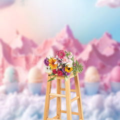 Lofaris Ice Cream Fairy Tale World Summer Cake Smash Backdrop