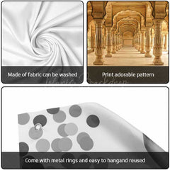 Lofaris India Palace Pillar Architecture Garage Door Banner