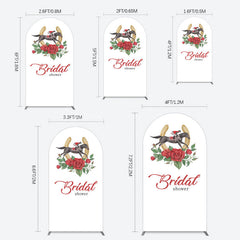 Lofaris Kentucky Derby Rose Leag Bridal Shower Arch Backdrop