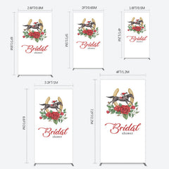 Lofaris Kentucky Derby Rose Leag Bridal Shower Rectangle Backdrop