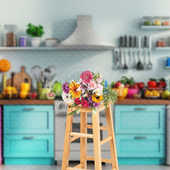 Lofaris Kitchen Display Clean Tidy Photography Backdrop