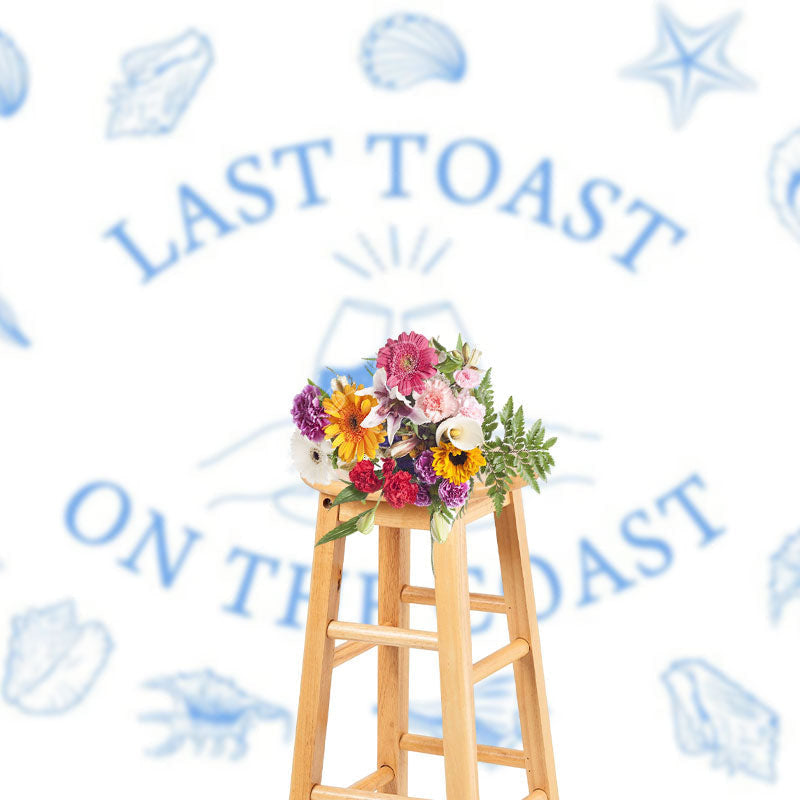 Lofaris Last Toast On The Coast Minimalist Summer Backdrop