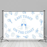 Lofaris Last Toast On The Coast Minimalist Summer Backdrop