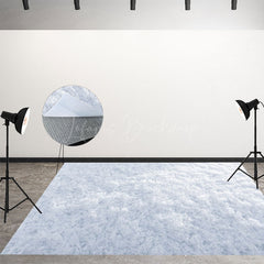 Lofaris Light Heavy Snwoy Field Forest Room Set Backdrop