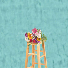 Lofaris Light Teal Abstract Pattern Photography Backdrop