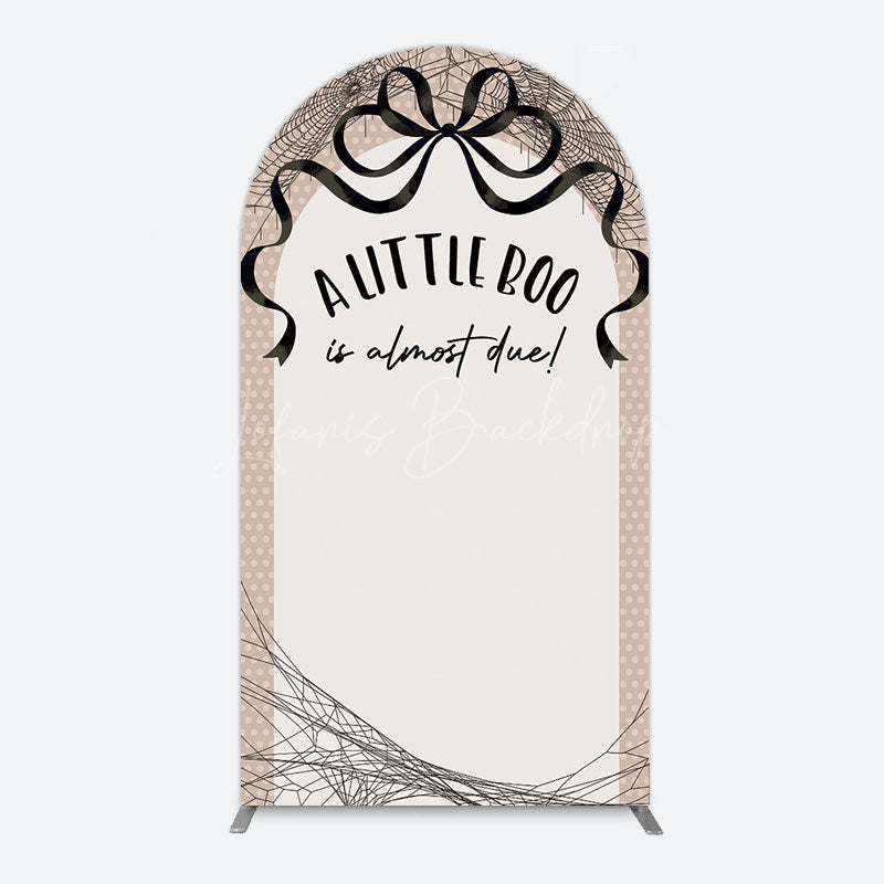 Lofaris Little Boo Almost Due Spider Web Arch Backdrop