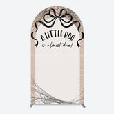 Lofaris Little Boo Almost Due Spider Web Arch Backdrop