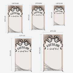 Lofaris Little Boo Almost Due Spider Web Rectangle Backdrop
