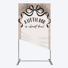 Lofaris Little Boo Almost Due Spider Web Rectangle Backdrop