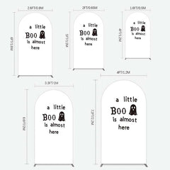 Lofaris Little Boo Almost Here Baby Shower Arch Backdrop