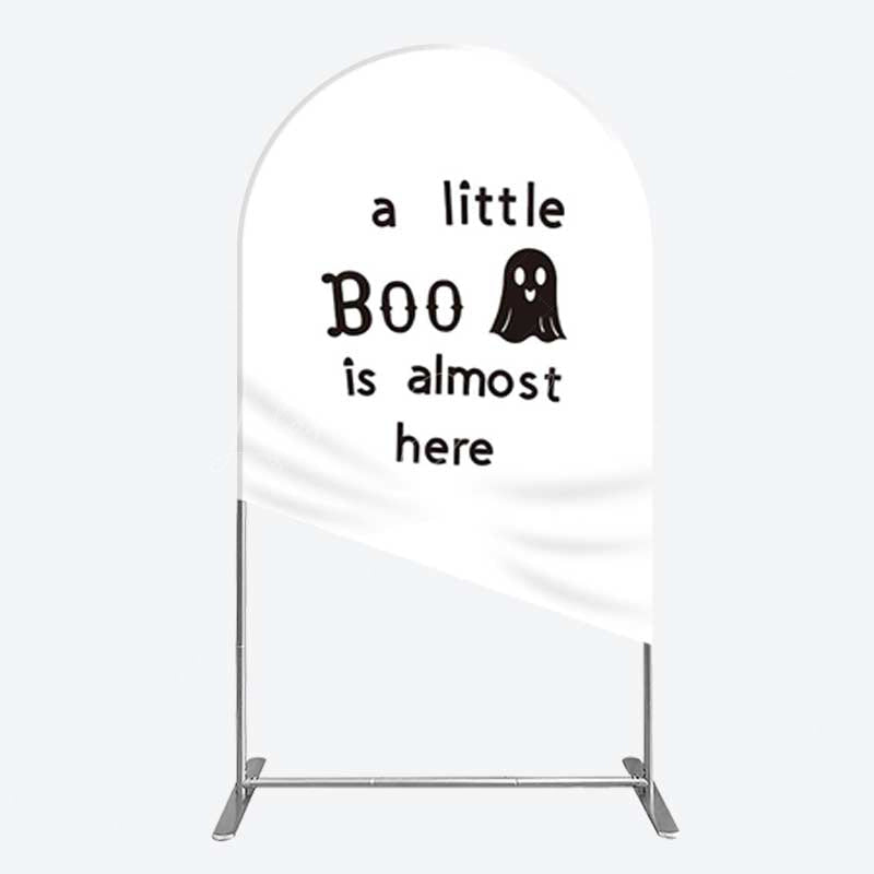 Lofaris Little Boo Almost Here Baby Shower Arch Backdrop