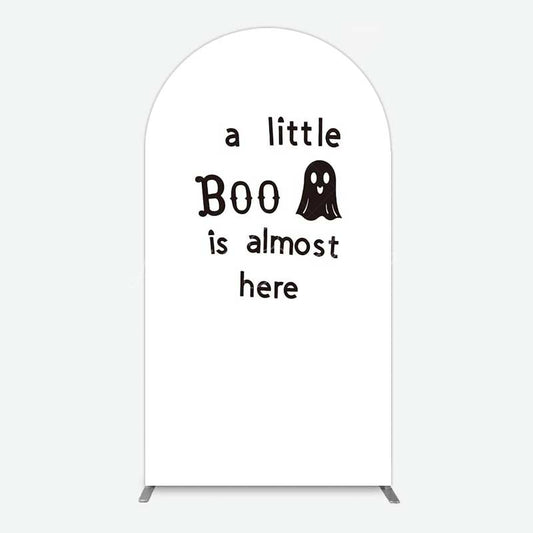 Lofaris Little Boo Almost Here Baby Shower Arch Backdrop