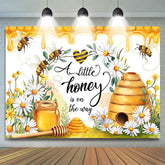 Lofaris Little Honey Bee Is On The Way Baby Shower Backdrop