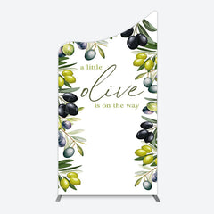 Lofaris Little Olive Is On The Way Baby Shower Arch Backdrop