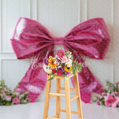 Lofaris Luxury Pastel Bloom Bow Tie Photo Backdrop