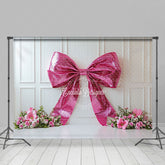 Lofaris Luxury Pastel Bloom Bow Tie Photo Backdrop