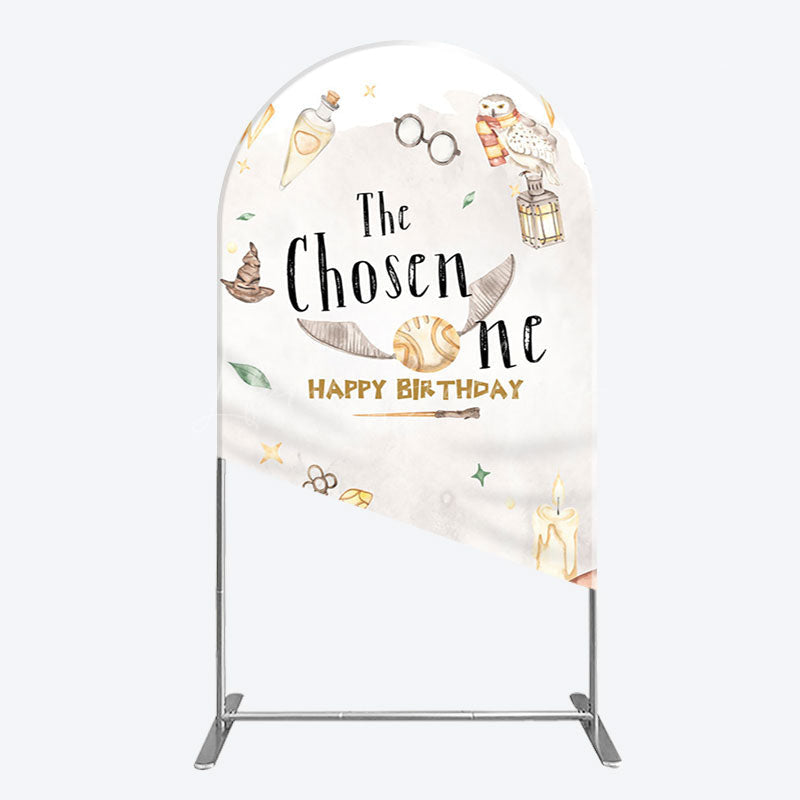 Lofaris Magic Academy Cartoon The Chosen One Arch Backdrop