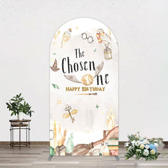Lofaris Magic Academy Cartoon The Chosen One Arch Backdrop