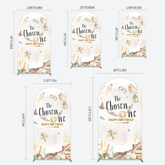 Lofaris Magic Academy Cartoon The Chosen One Arch Backdrop