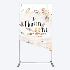 Lofaris Magic Academy Cartoon The Chosen One Rectangle Backdrop