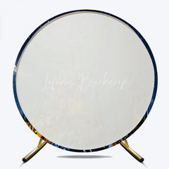 Lofaris Magic Castle Round Backdrop Wizard School Starry Night Photography Background