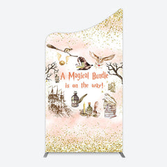 Lofaris Magical Bundle Wizard World Baby Shower Arch Backdrop