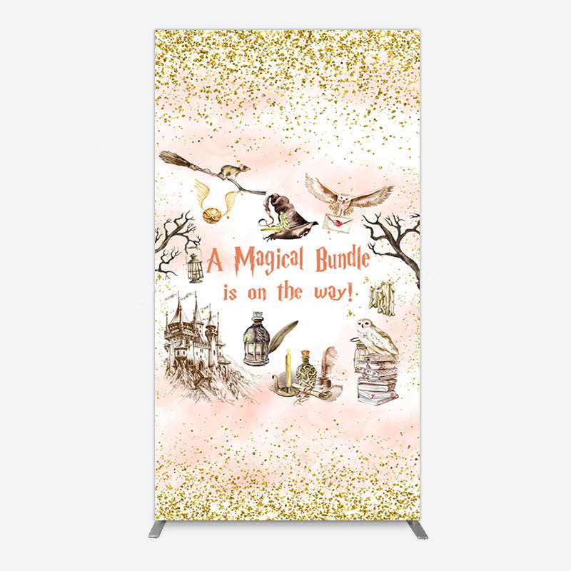 Lofaris Magical Bundle Wizard World Baby Shower Arch Backdrop