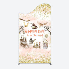 Lofaris Magical Bundle Wizard World Baby Shower Arch Backdrop