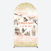 Lofaris Magical Bundle Wizard World Baby Shower Arch Backdrop