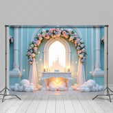 Lofaris Magical Butterfly Floral Arch Sweet Wedding Backdrop