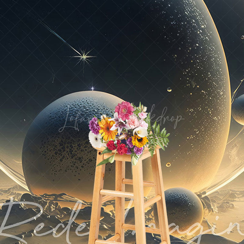 Lofaris Magical Galactic Bubble Fine Art Photography Backdrop