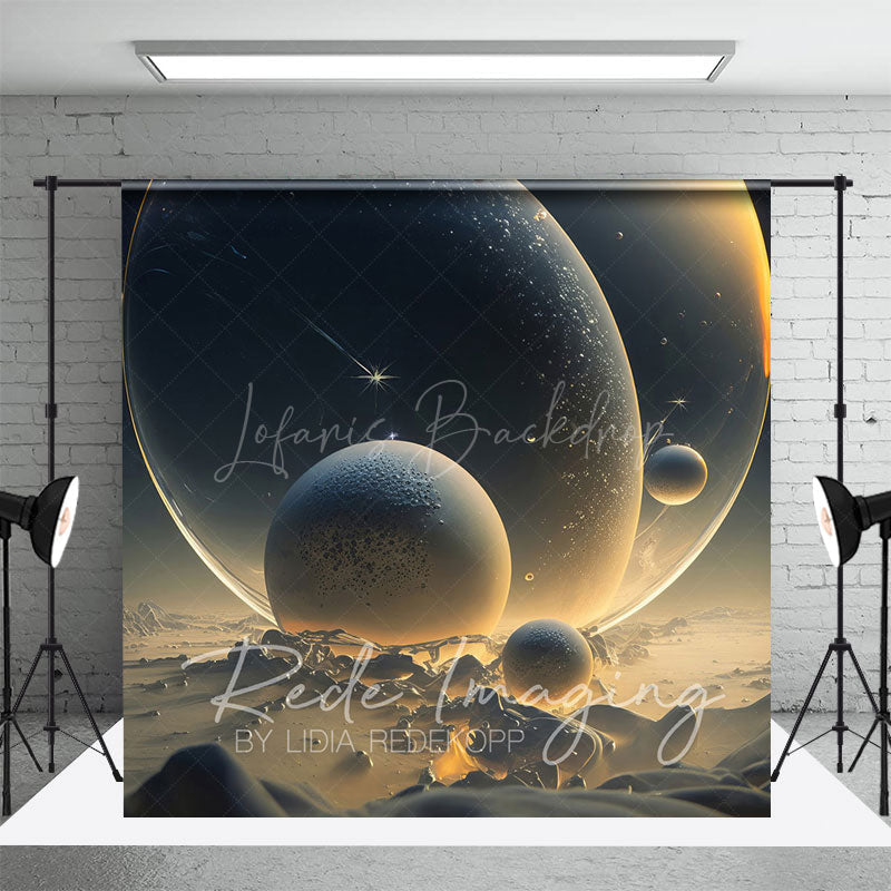 Lofaris Magical Galactic Bubble Fine Art Photography Backdrop