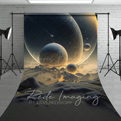 Lofaris Magical Galactic Bubble Fine Art Sweep Photo Backdrop