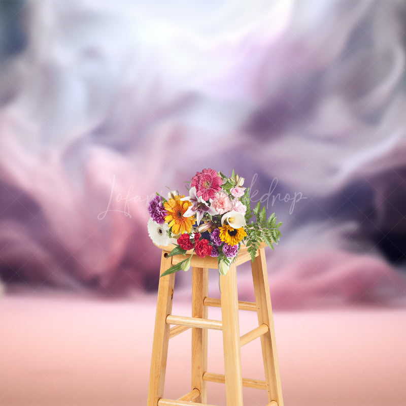 Lofaris Magical Vibe Dusty Pink Abstract Textured Backdrop