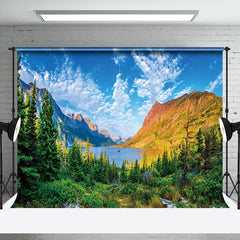 Lofaris Magnificent River Mountain Forest Natural Backdrop