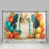 Lofaris Masquerade Arch Wall Balloons Photography Backdrop