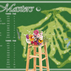 Lofaris Masters Green Golf Course Sports Backdrop For Party