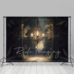 Lofaris Medieval Dark Magic Chandelier Architecture Backdrop