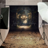 Lofaris Medieval Magic Chandelier Architecture Photo Backdrop