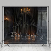 Lofaris Medieval Vintage Candle Dark Black Room Backdrop