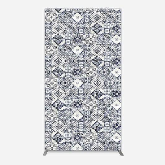 Lofaris Mediterranean Pattern Simple Birthday Rectangle Backdrop