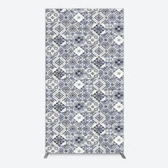 Lofaris Mediterranean Pattern Simple Birthday Rectangle Backdrop