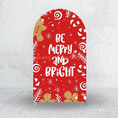 Lofaris Merry Christmas Santa Claus Arch Backdrop Cute Cartoon Ho Holiday Party Photo Booth Decor