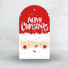 Lofaris Merry Christmas Santa Claus Arch Backdrop Cute Cartoon Ho Holiday Party Photo Booth Decor