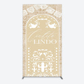 Lofaris Mexican Beige Cielito Lindo Birthday Rectangle Backdrop