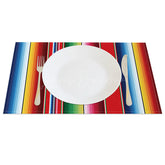 Lofaris Mexican Carnival Bright Color Set of 4 Placemats
