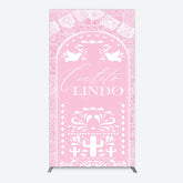 Lofaris Mexican Pink Cielito Lindo Birthday Rectangle Backdrop