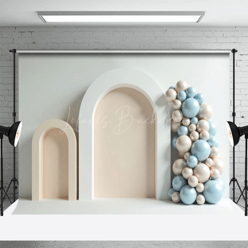 Lofaris Minimalist Balloons Arch Wedding Photography Backdrop