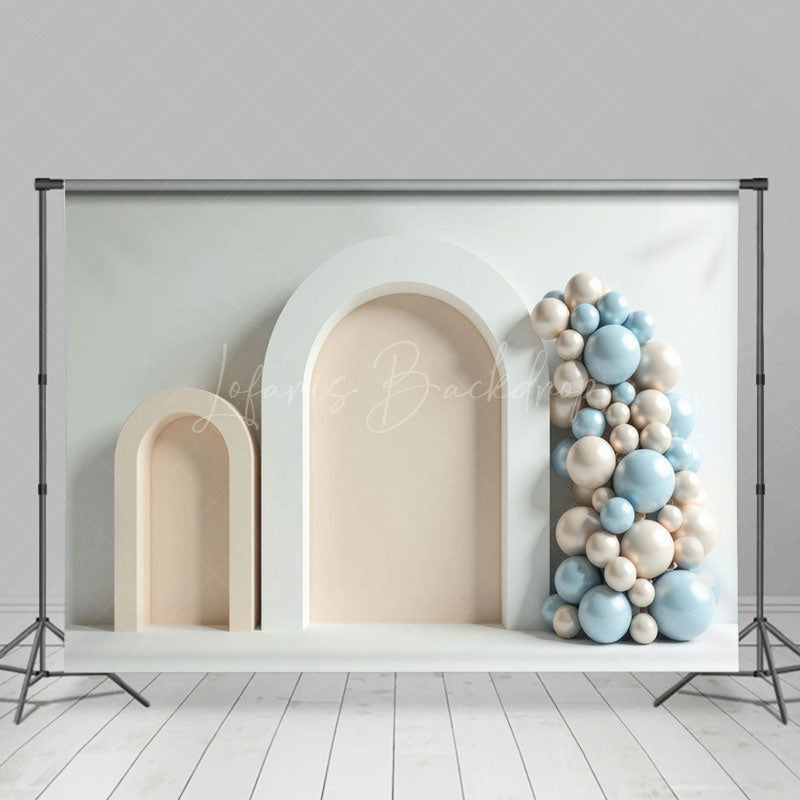 Lofaris Minimalist Balloons Arch Wedding Photography Backdrop