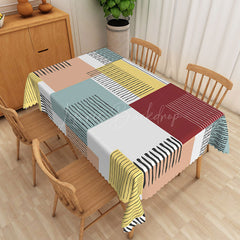 Lofaris Modern Abstract Art Pattern Special Rectangle Tablecloth